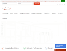 Tablet Screenshot of fisiocorp.com
